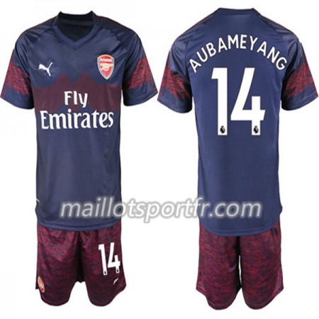 Maillot de Foot Arsenal FC Pierre-Emerick Aubameyang 14 Enfant Extérieur 2018/19